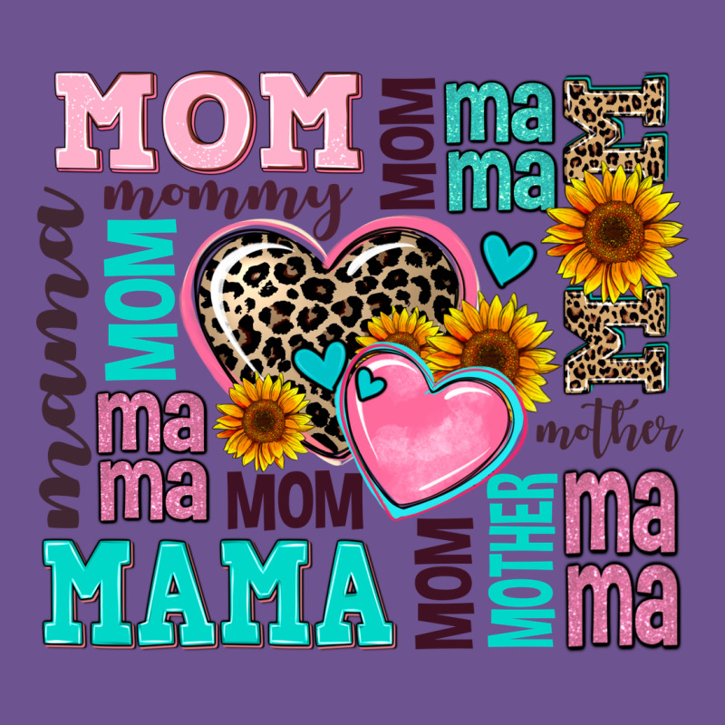 Mom Mama Mommy With Hearts Vintage Tee by AdoDesignShop | Teevron