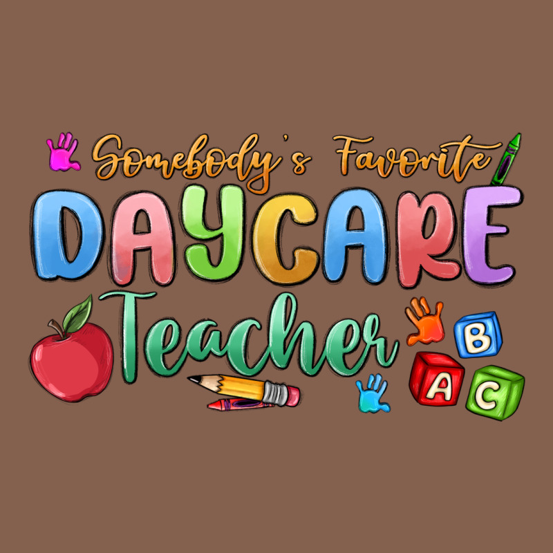 Somebody's Favorite Daycare Teacher Zipper Hoodie by MaliasSmallBusiness | Teevron