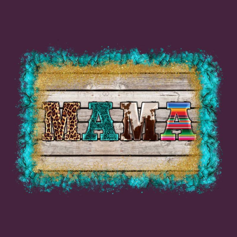 Western Turquoise's Mama Background Premium Tee by BarkalooDesign | Teevron