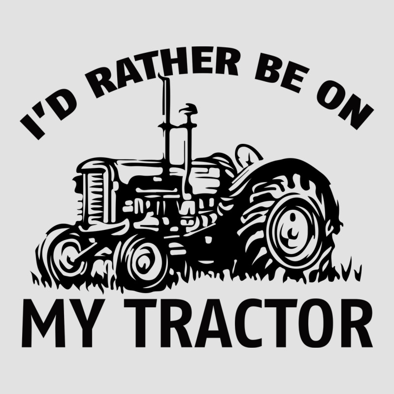 I D Rather Be On My Tractor Premium Hoodie by Bettercallsaul | Teevron