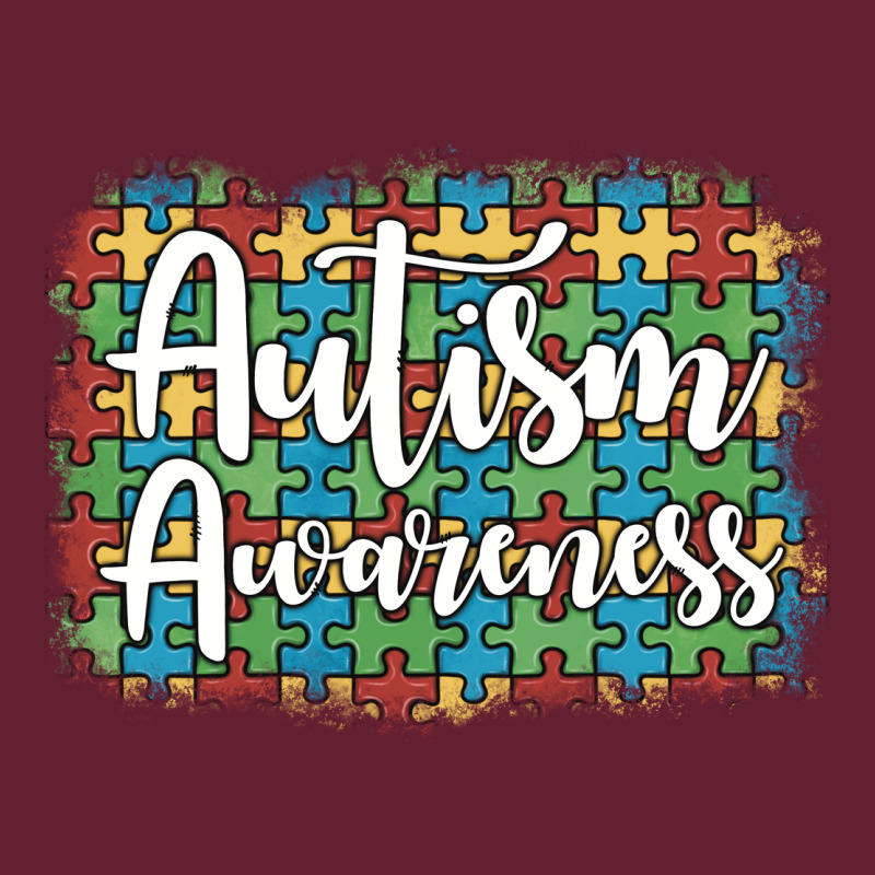 Autism Awareness Puzzle Background Classic Tee by Artiststas | Teevron