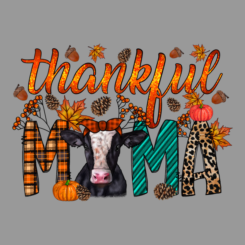 Thankful Mama Holstein Cow Vintage Hoodie by RacoonDesign | Teevron