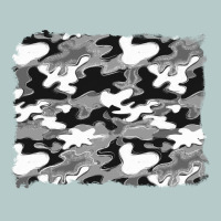 Black And White Camouflage Background Heavy Core Tee | Teevron