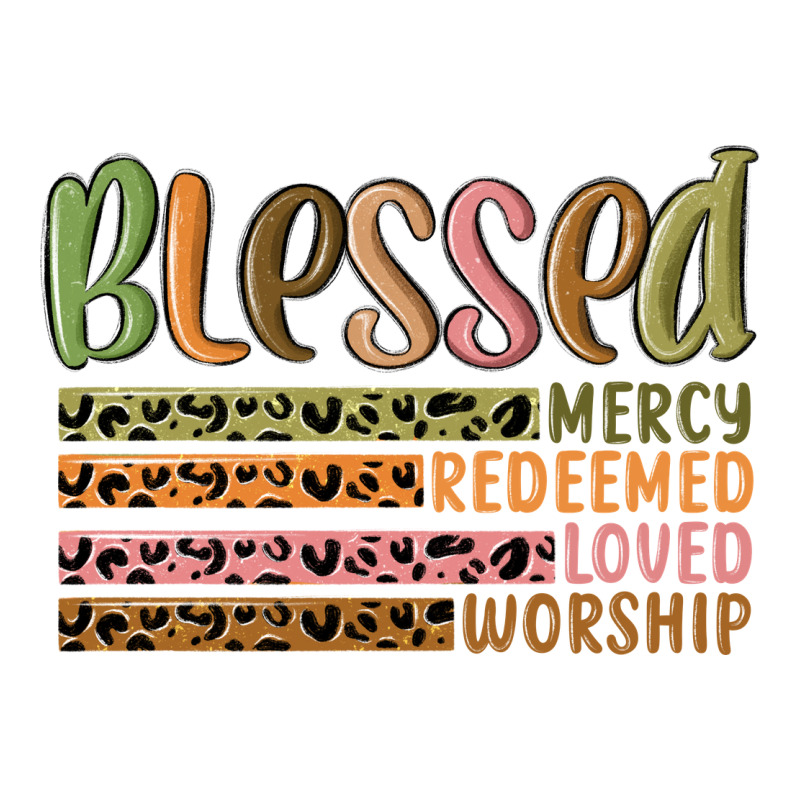 Retro Blessed Redeemed Quotes Zipper Hoodie by MaliasSmallBusiness | Teevron