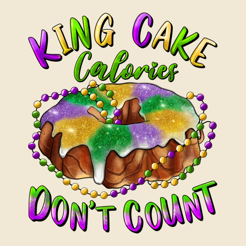 Mardi Gras King Cake Calories Don't Count Premium Tee by RanaPortraitStore | Teevron