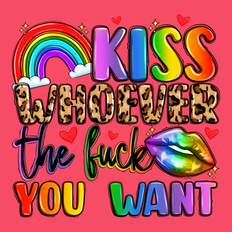 Kiss Whoever The Fuck You Want Premium Sweatshirt by LillyAllenDesigns | Teevron