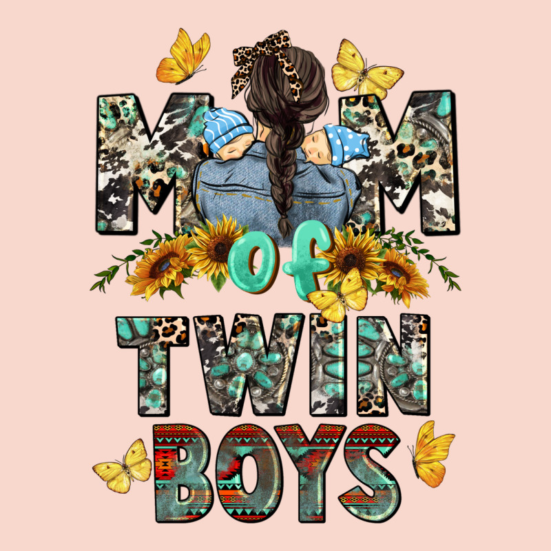 Mom Of Twin Boys Mother's Day Urban Hoodie by CowGirlArtShop | Teevron