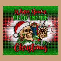 When You’re Dead Inside But It's Christmas Tumbler Vintage Tee | Teevron