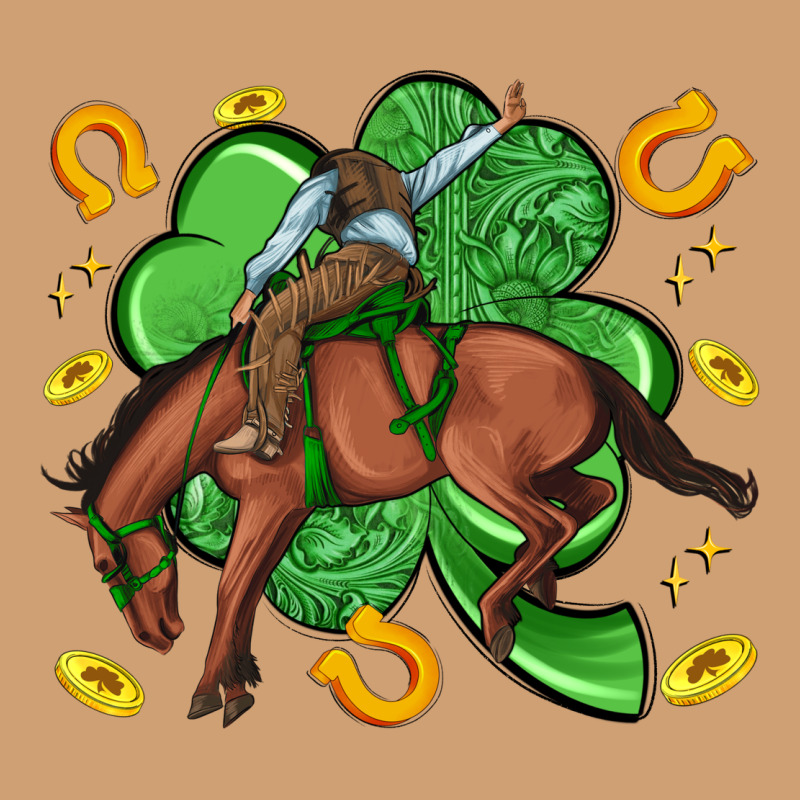 Cowboy With Shamrock Vintage Tee by Artiststas | Teevron