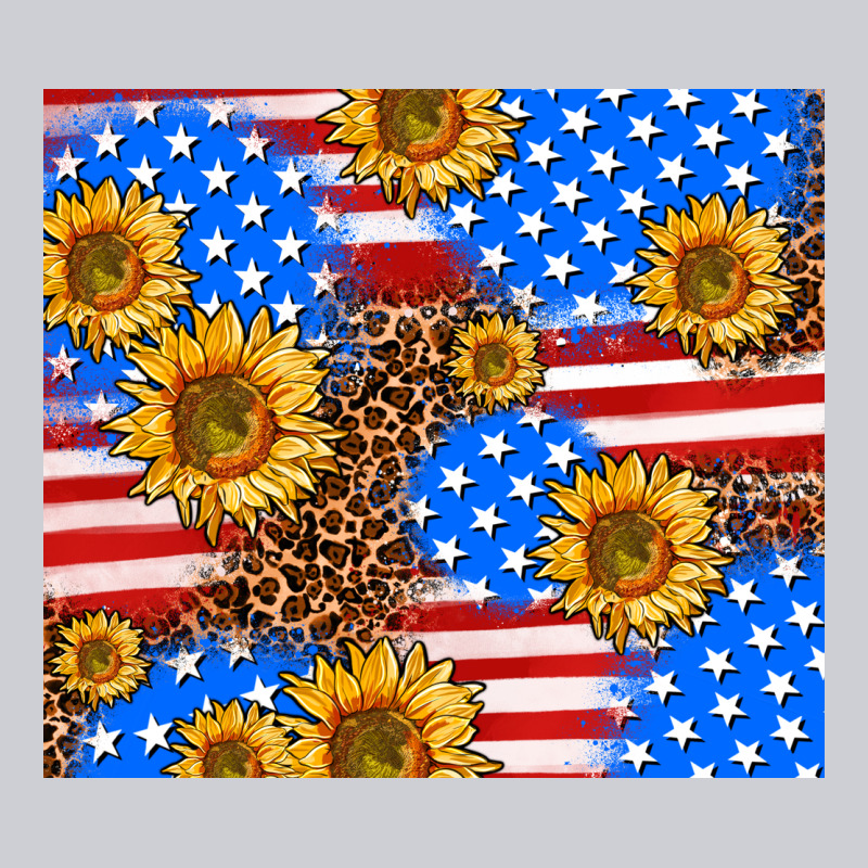 Basic Sunflower And Leopard Heavyweight Sweatshirt by AdoDesignShop | Teevron
