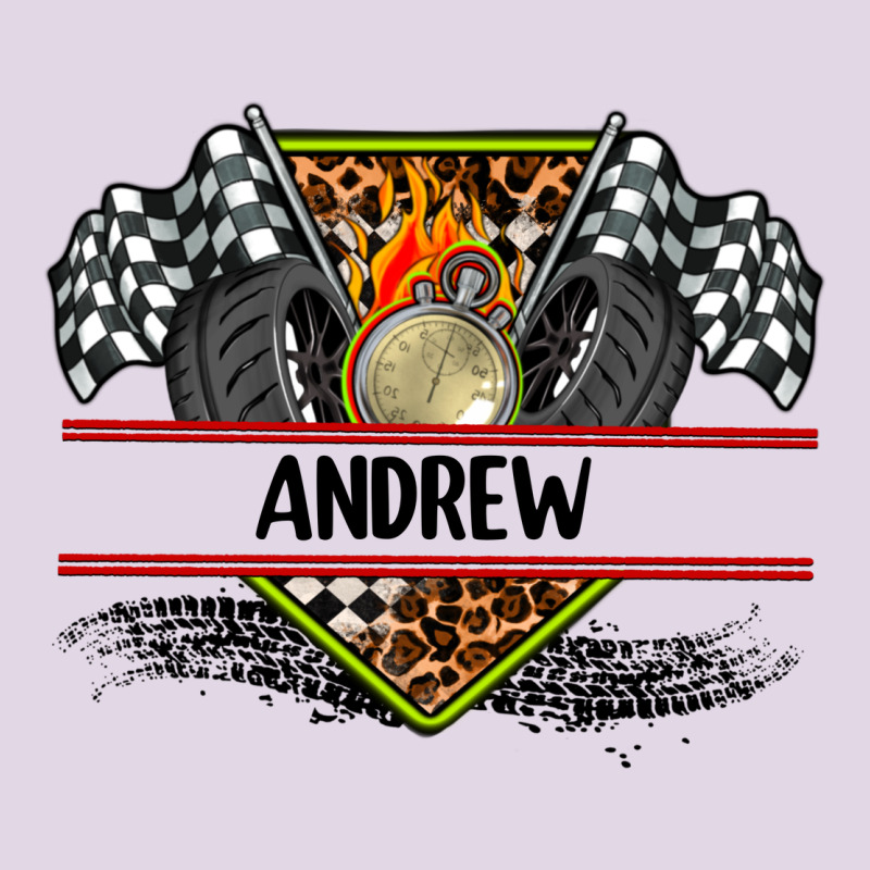 Custom Name Race Flag And Race Equipment Classic Tee by AdoDesignShop | Teevron