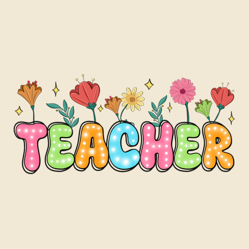 Custom Teacher Flowers Ladies Tee by JahusDesignShop | Teevron