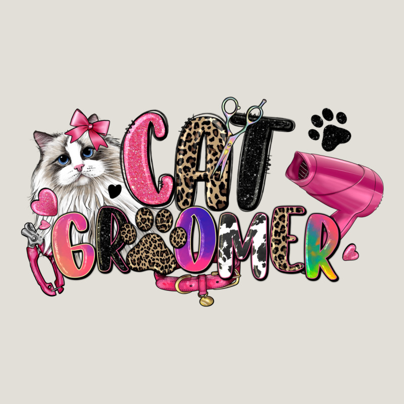 Cat Groomer Heavy Core Tee by Zillion Design Studio | Teevron