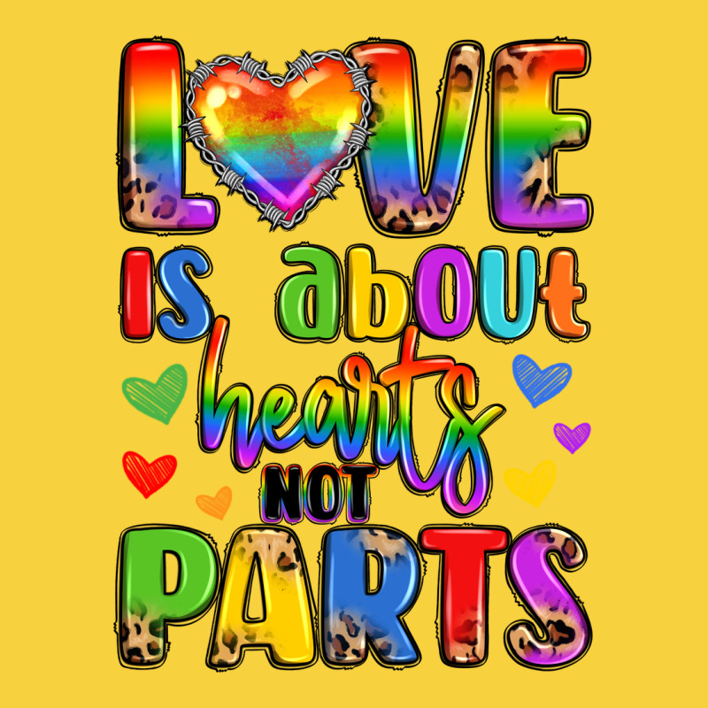 Love Is About Hearts Not Parts Premium Sweatshirt by LillyAllenDesigns | Teevron
