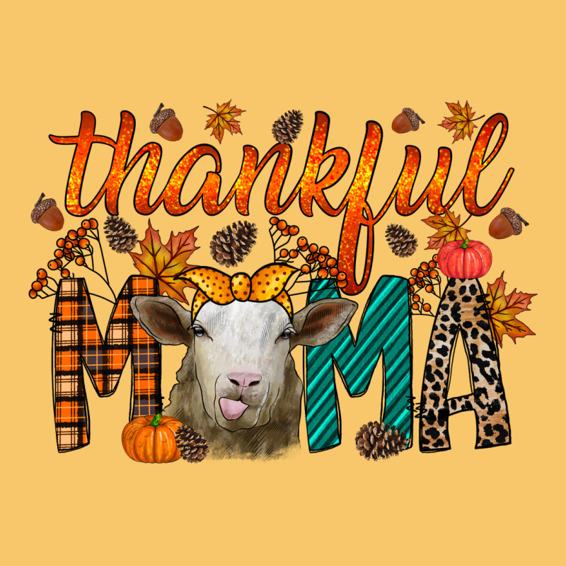 Thankful Mama Sheep Vintage Hoodie by RacoonDesign | Teevron