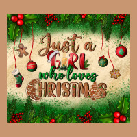 Just A Girl Who Loves Christmas Tumbler Heavyweight Hoodie | Teevron