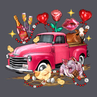 Valentine's Day Truck Farm Animals Vintage Hoodie | Teevron