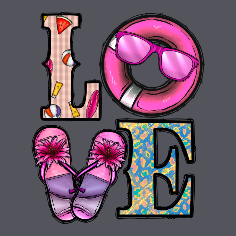 Love Summer Vintage Hoodie by CowhideDigitalArt | Teevron