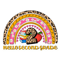 back to school rainbow hello second grade | Teevron