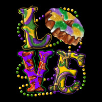 Mardi Gras Love With King Cake Premium Tee | Teevron