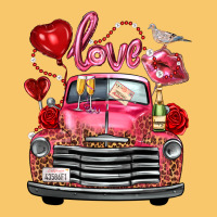 Valentine's Day Truck Love Bird Letter Vintage Hoodie | Teevron