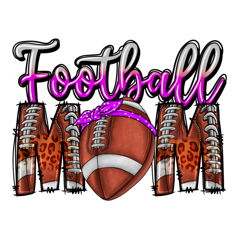 Football Mom Classic Tee by CowhideDigitalArt | Teevron