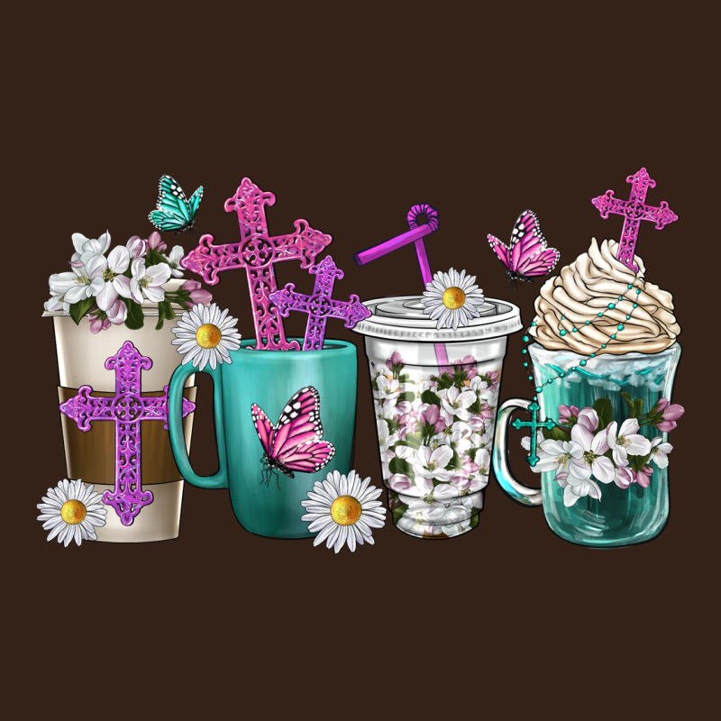 Blessed Coffee Cups Heavy Core Tee by texasbilliewilder | Teevron