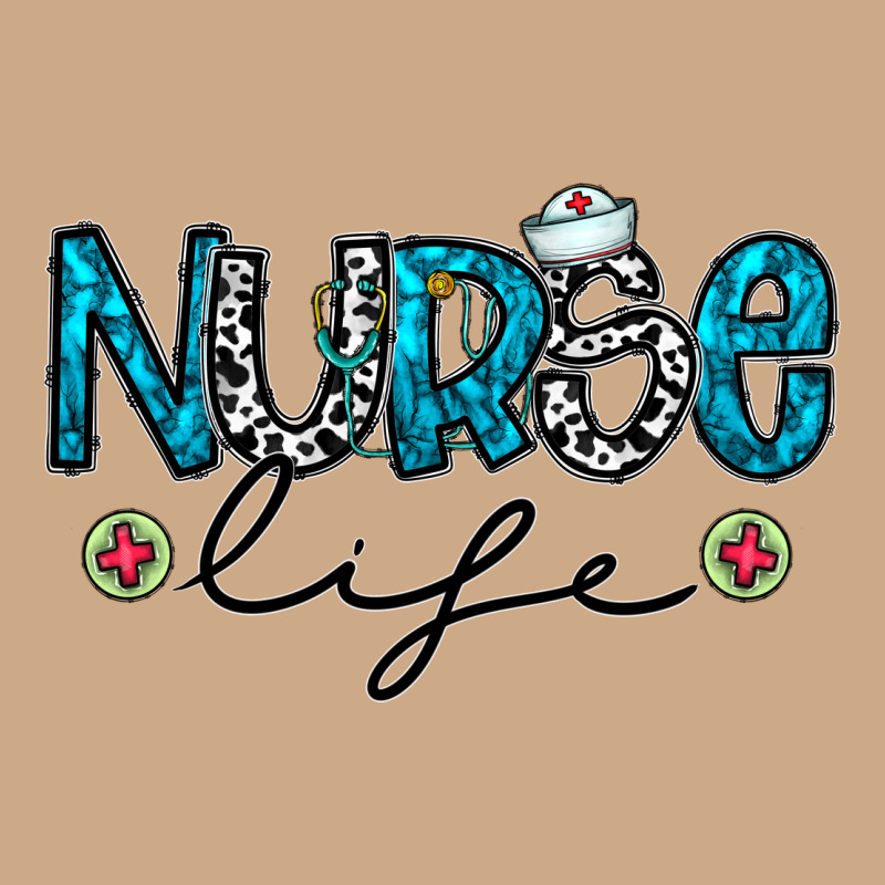 Nurse Life Vintage Hoodie by CowhideDigitalArt | Teevron