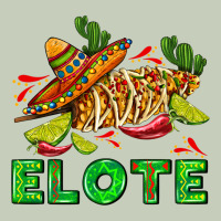 Elote Corn Sombrero Lime And  Cactus Classic Tee | Teevron