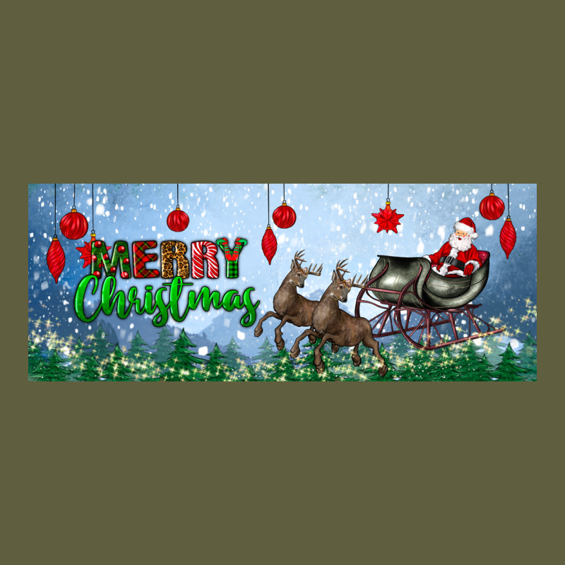 Merry Christmas With Santa Sleigh Vintage Tee by BundleAndBundleShop | Teevron