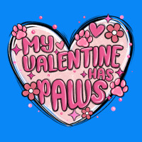 My Valentine Has Paws Zipper Hoodie | Teevron