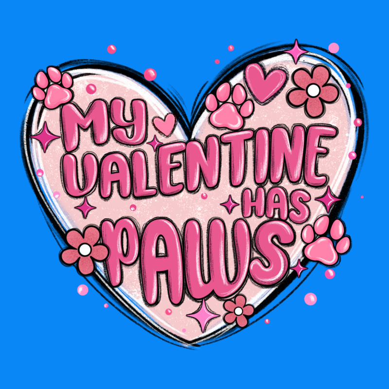 My Valentine Has Paws Zipper Hoodie by MaliasSmallBusiness | Teevron