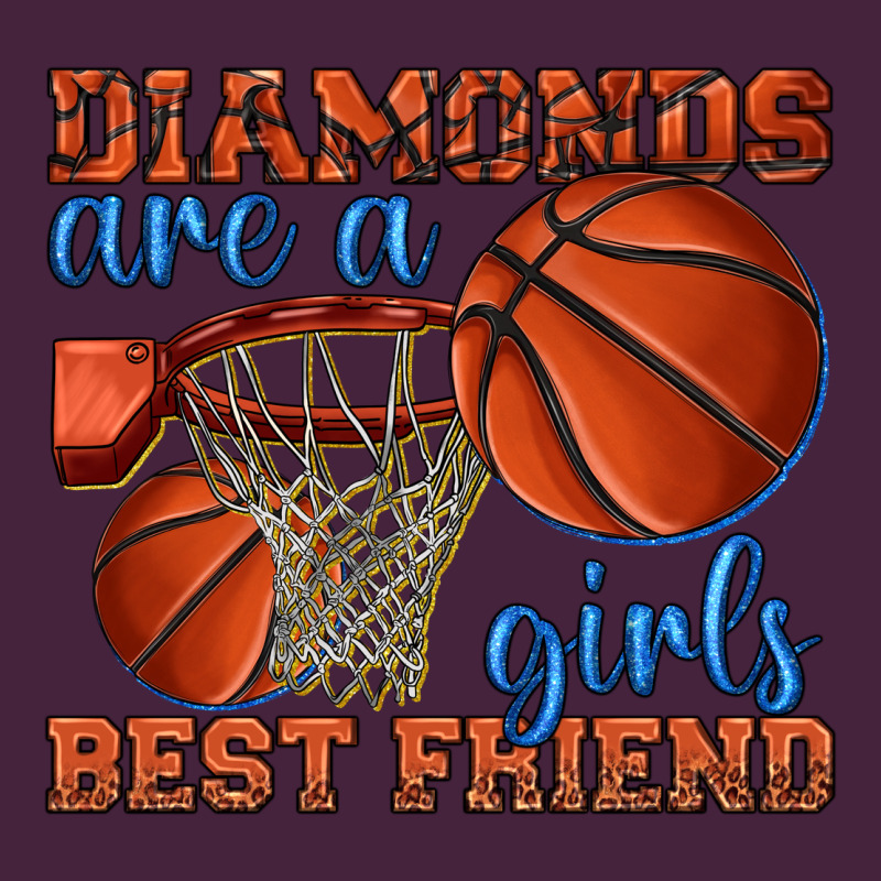 Diamonds Are A Girls Best Friend Basketball Premium Tee by texasbilliewilder | Teevron