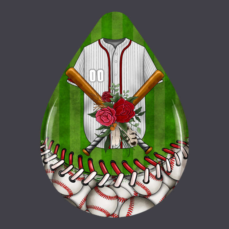 Baseball And Western Roses Teardrop  2 Heavyweight Hoodie by BundleAndBundleShop | Teevron