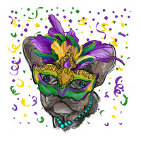 Mardi gras mask french bulldog | Teevron