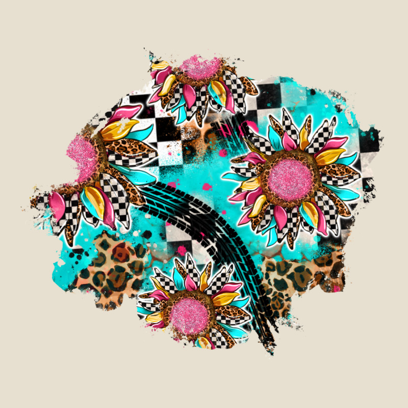 Race Sunflower Patches Urban Heavy Tee by AdoDesignShop | Teevron