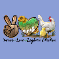 Peace Love Leghorn Chicken Long Sleeve Tee | Teevron