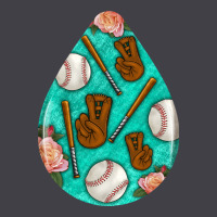 Baseball And Western Roses Teardrop  5 Heavyweight Hoodie | Teevron