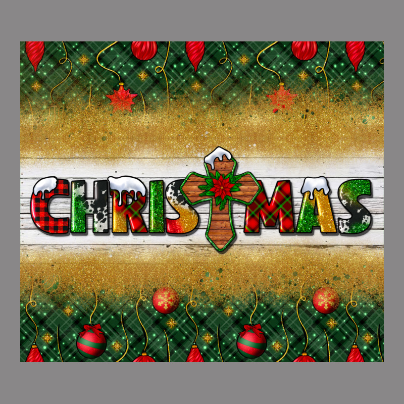 Christmas With Cross Vintage Tee by BundleAndBundleShop | Teevron