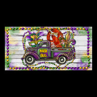Mardi Gras Truck And Fleur De Lis Crawfish Premium Tee | Teevron
