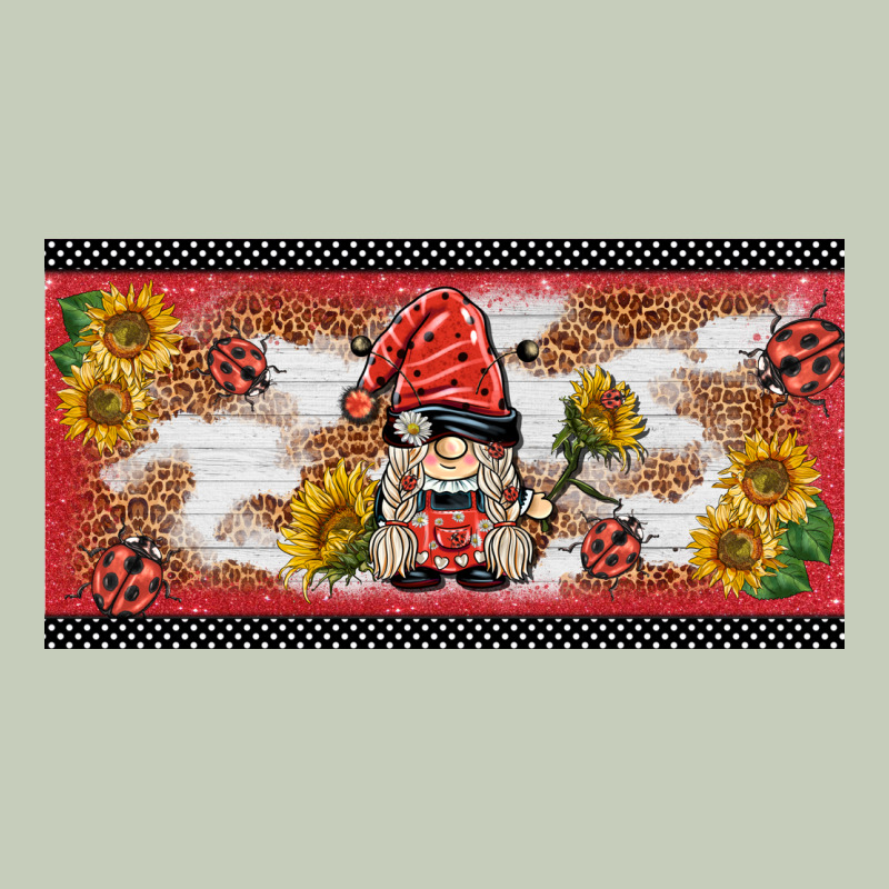 Ladybug Gnomies License Plate Template Long Sleeve Tee by BarkalooDesign | Teevron