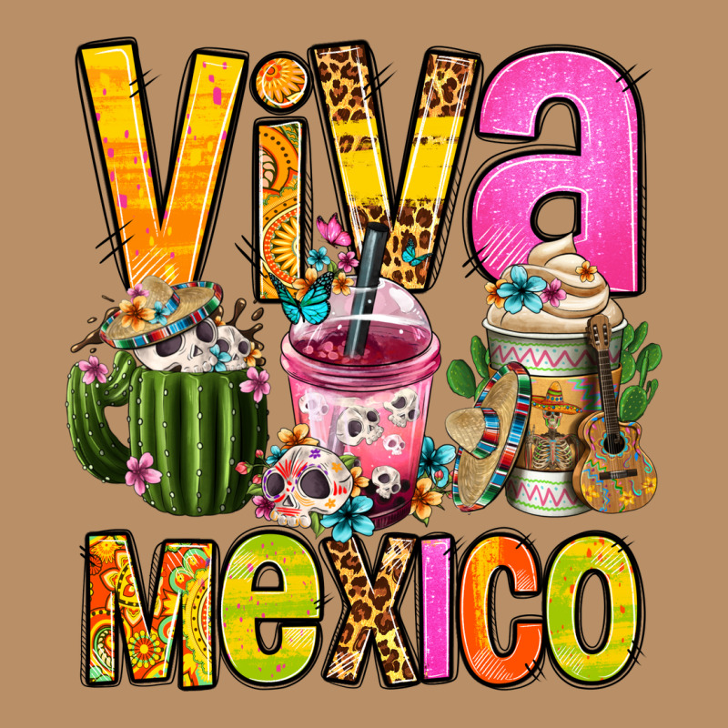 Viva Mexico Mexican Coffee Cups Vintage Hoodie by FaDigitalArtStudio | Teevron