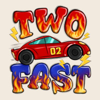Two Fast Boys Birthday Racing Car Zipper Hoodie | Teevron