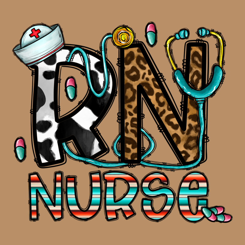 Rn Nurse Vintage Hoodie by CowhideDigitalArt | Teevron