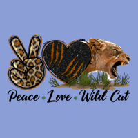 Peace Love Wild Cat Head Long Sleeve Tee | Teevron