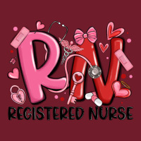 Rn Registered Nurse Valentines Day Zipper Hoodie | Teevron
