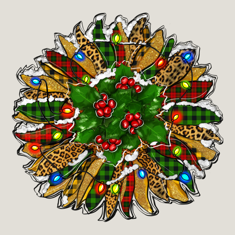 Leopard Christmas Sunflower Heavy Core Tee by RanaPortraitStore | Teevron