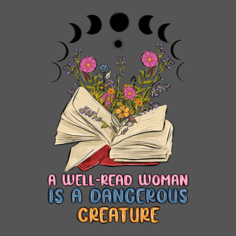 A Well Read Woman Is A Dangerous Creature Zipper Hoodie by MaliasSmallBusiness | Teevron
