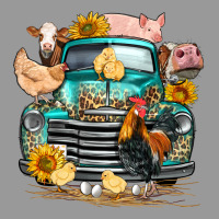Farm Truck Farm Animals Vintage Hoodie | Teevron