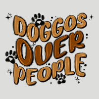 Doggos Over People Zipper Hoodie | Teevron